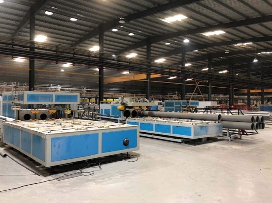 PVC Pipe Extrusion Machine Line Good Service Taiwan Everplast