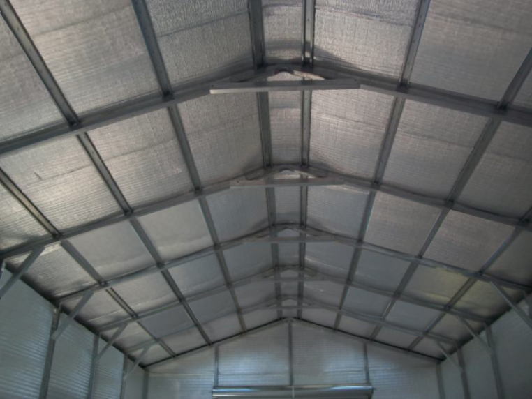 How To Insulate An Existing Metal Building Roof Pole Barn Insulation