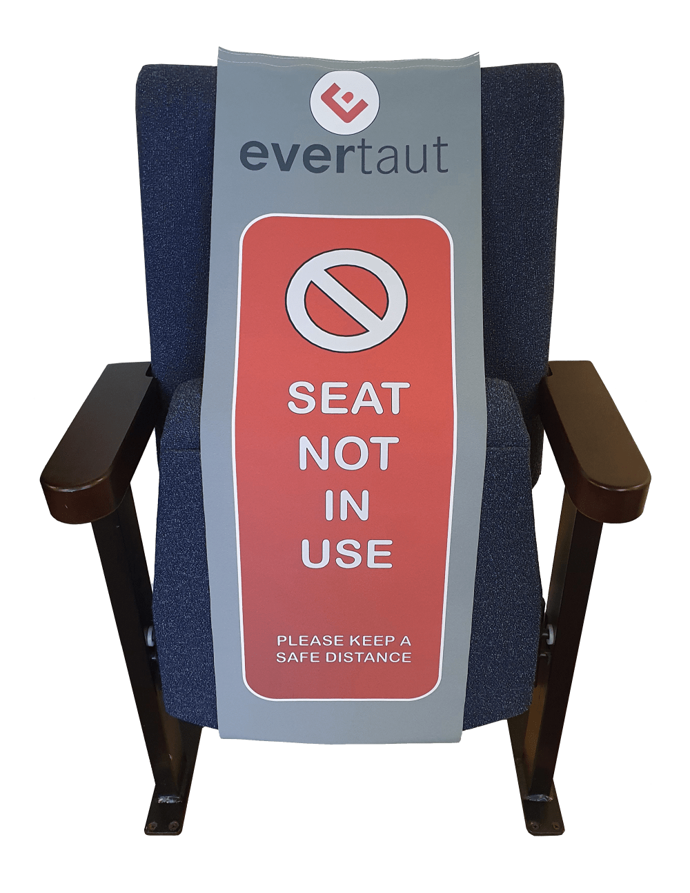 Social Distancing Seat Covers Fixed Seating Evertaut