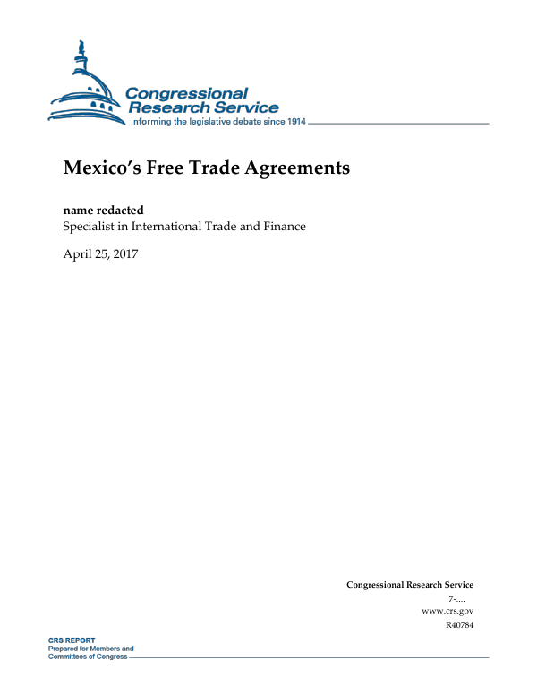 Mexico’s Free Trade Agreements