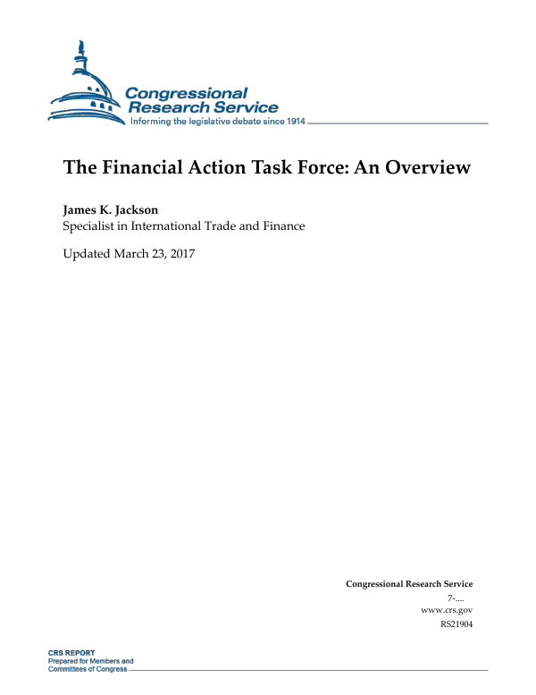 The Financial Action Task Force An Overview