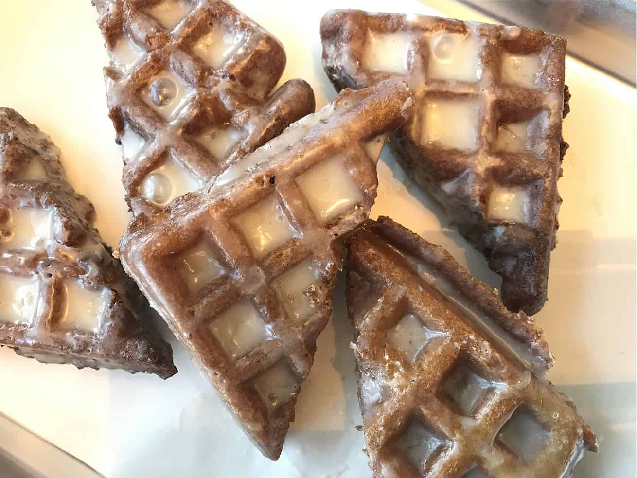 Apple Fritter Waffle Donuts—Inexpensive and Sinfully Delicious