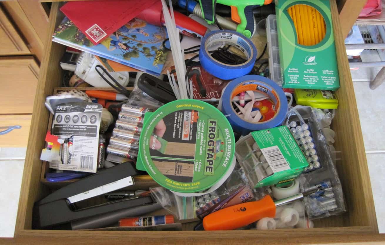 Update! Kitchen Junk Drawer from Chaos to Calm in 3 Easy Steps (It