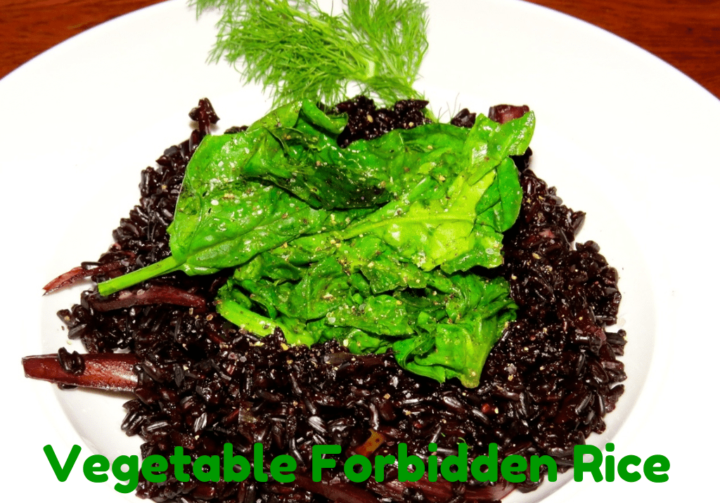 Everyday Cooking Adventures' Vegetarian Forbidden Rice Everyday