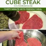 How To Cook Cube Steak without Breading! - EverydayMaven™
