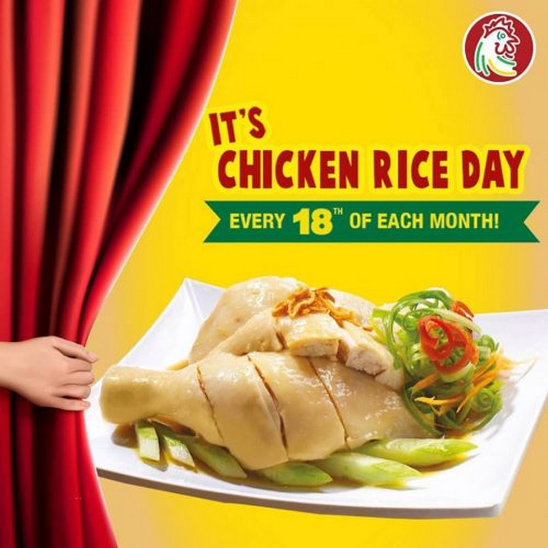 18 Sep 2020 Onward The Chicken Rice Shop Chicken Rice Day Promo