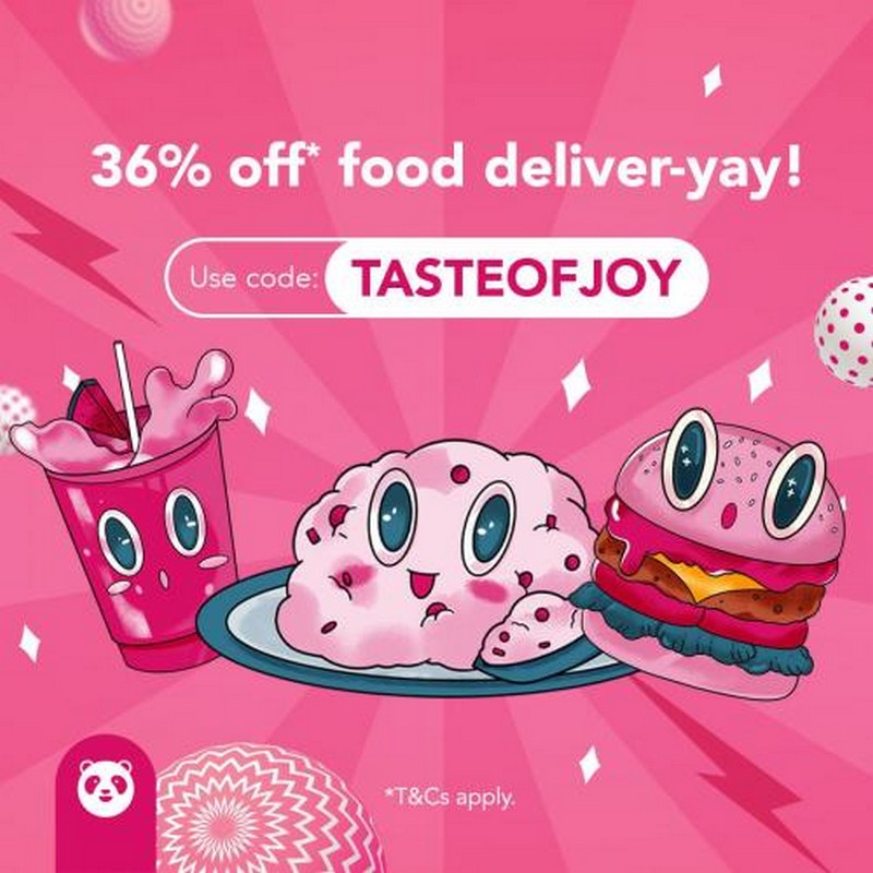 Now till 2 Mar 2021 FoodPanda Promotion 36 OFF Promo Code