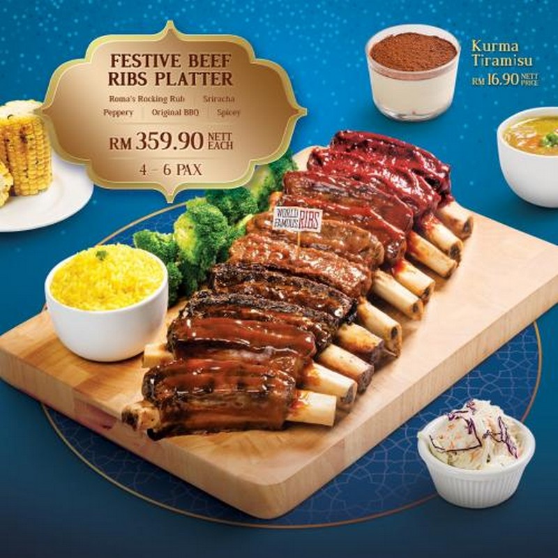 Tony Romas Malaysia espatigol