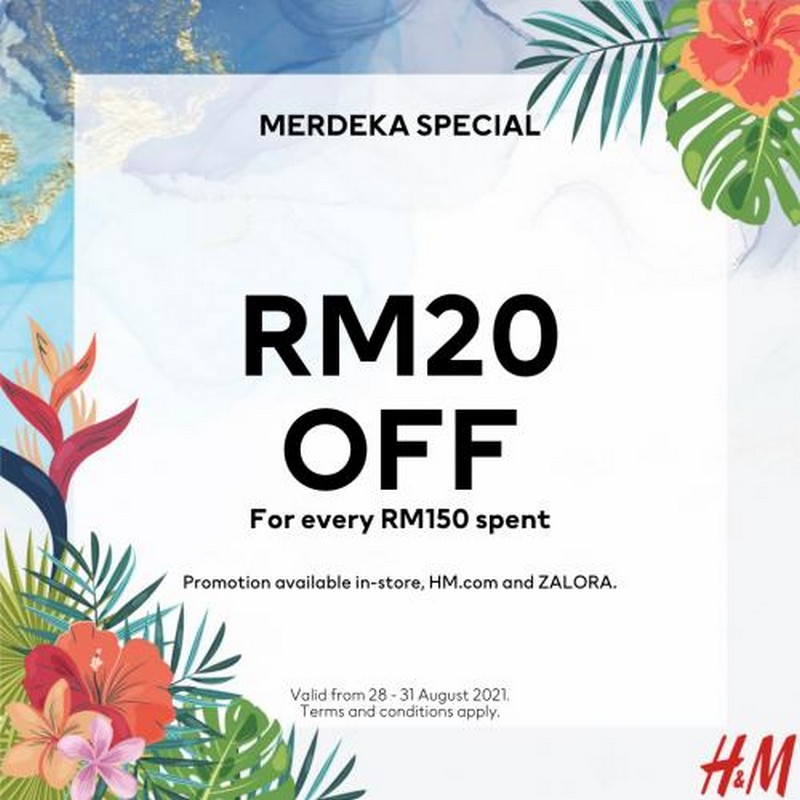 2831 Aug 2021 H&M Merdeka Sale