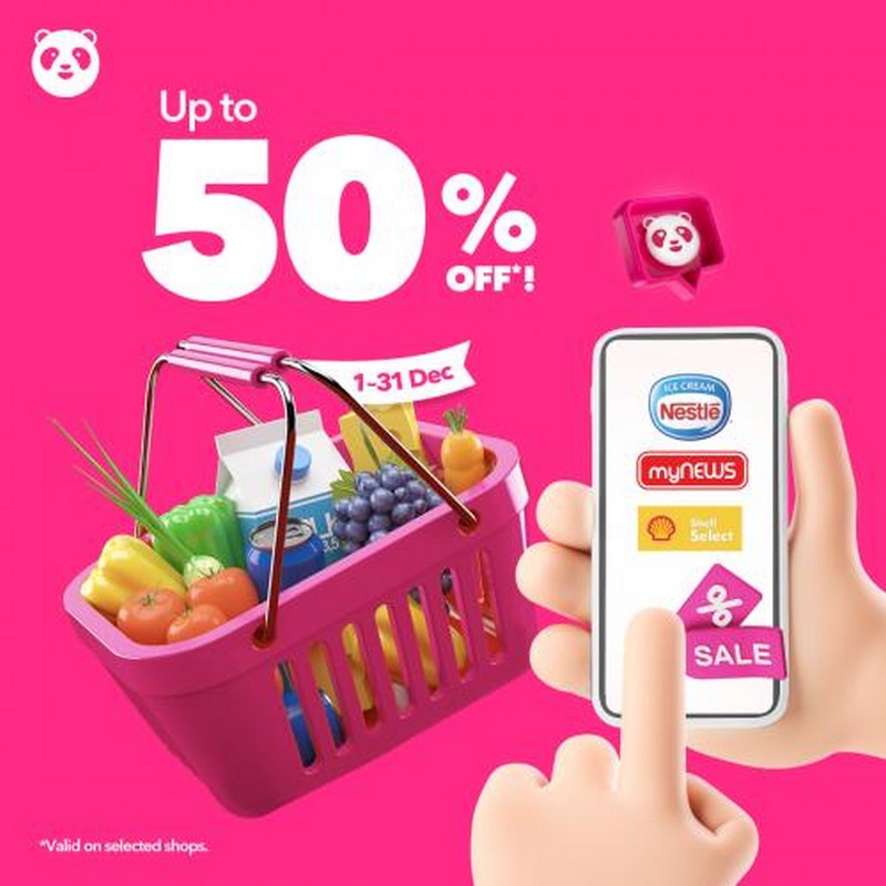 131 Dec 2021 FoodPanda Shops December Promotion