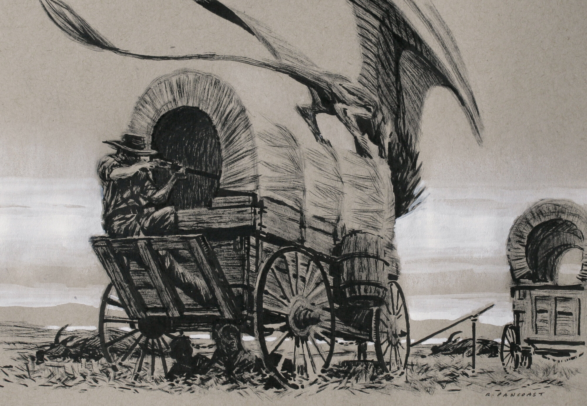 Raiding the Wagons Every Day Original