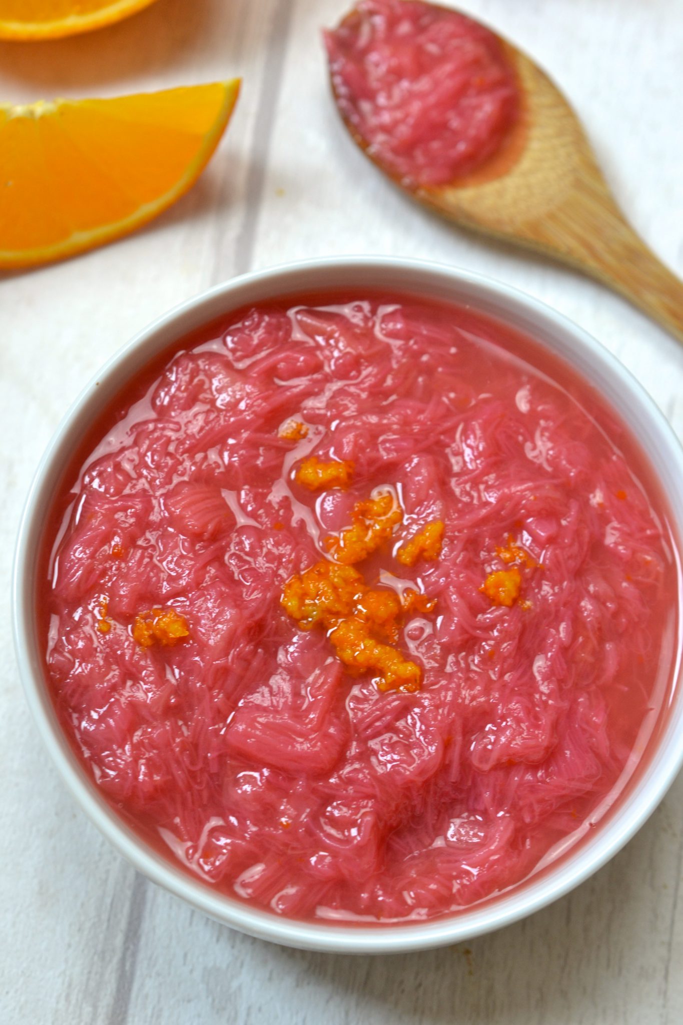 Stewed Rhubarb Every Last Bite