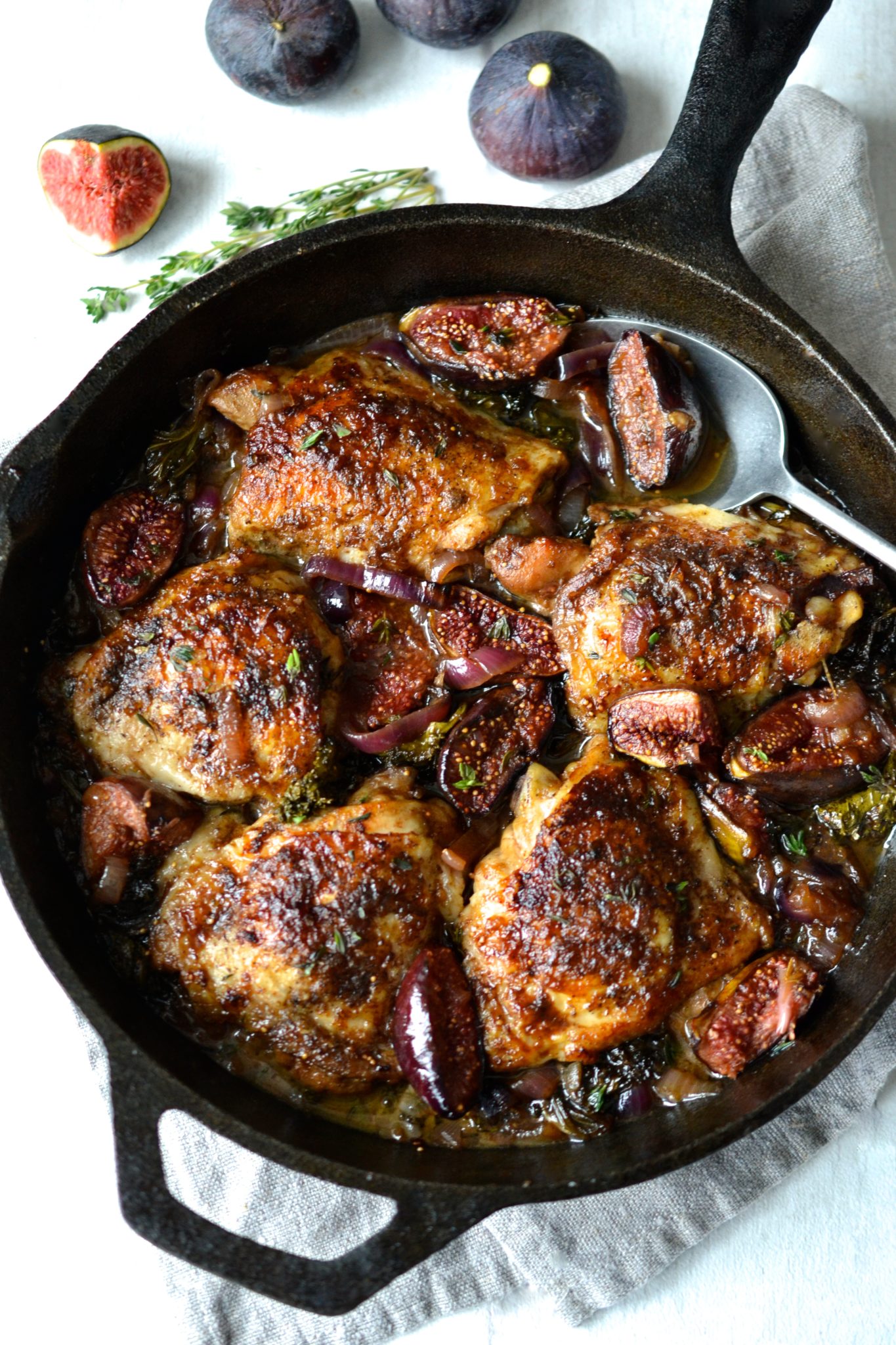 Balsamic Chicken and Figs (Whole30 Paleo) Every Last Bite