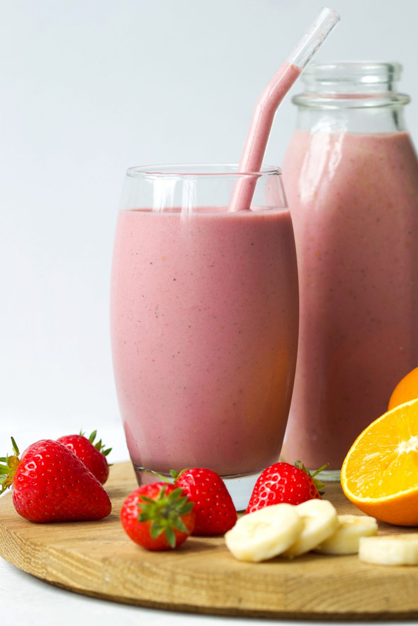 Strawberry & Orange Smoothie (Vegan Whole30) Every Last Bite