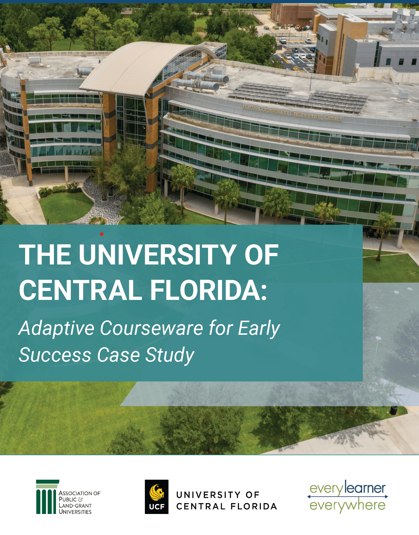 Adaptive Courseware for Early Success Case Study The University of(03)