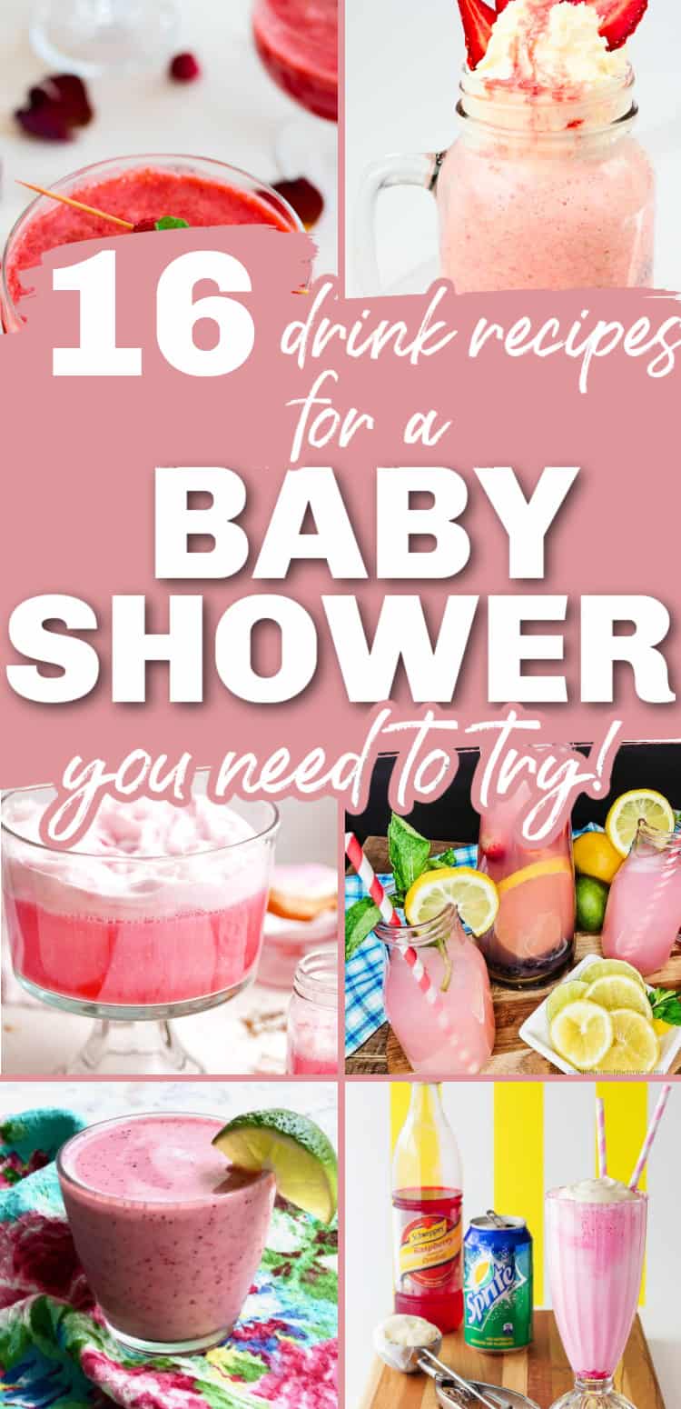 16 Best Pink Drinks for a Baby Shower Everything Baby Showers
