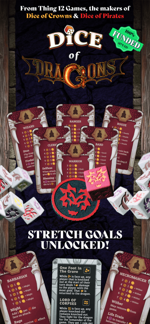 Dice of Dragons Kickstarter Spotlight