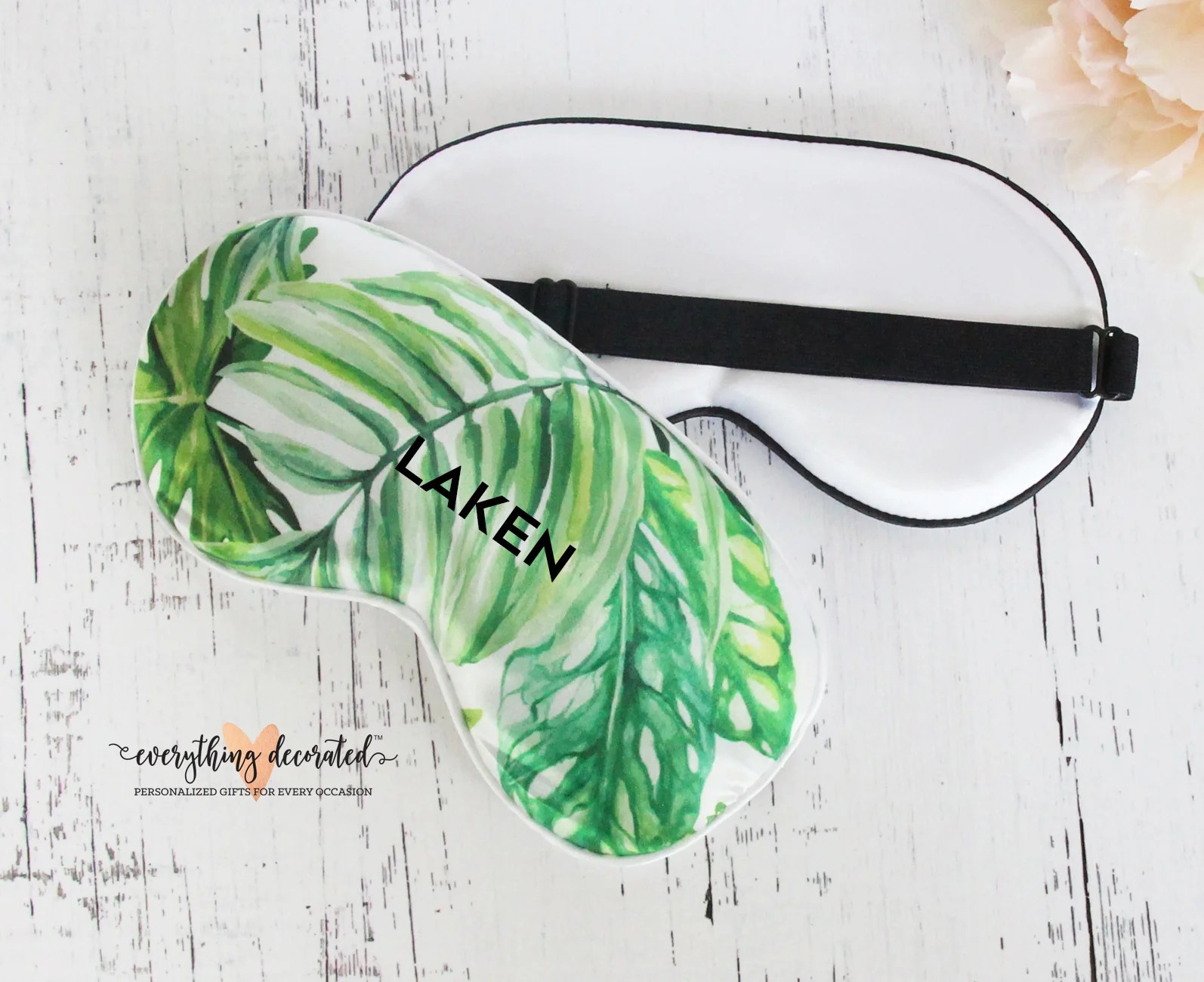 Custom Sleep Mask Everything Decorated