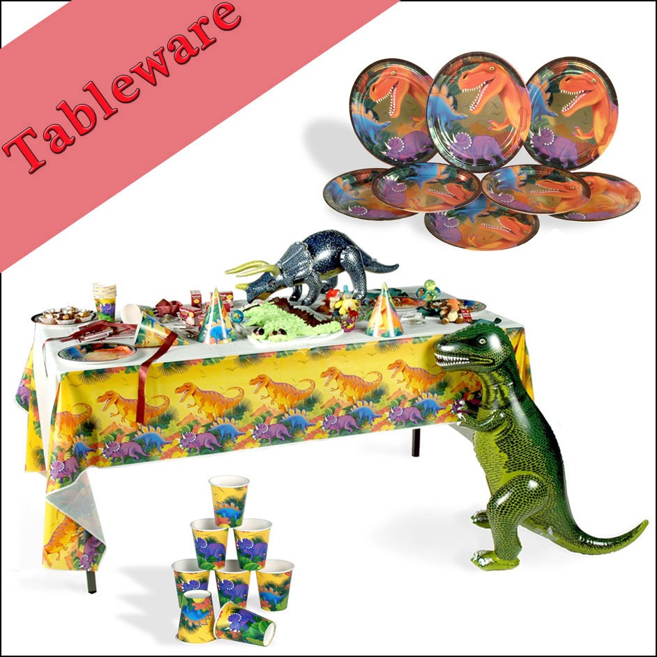 Dinosaur Party Supplies Tableware