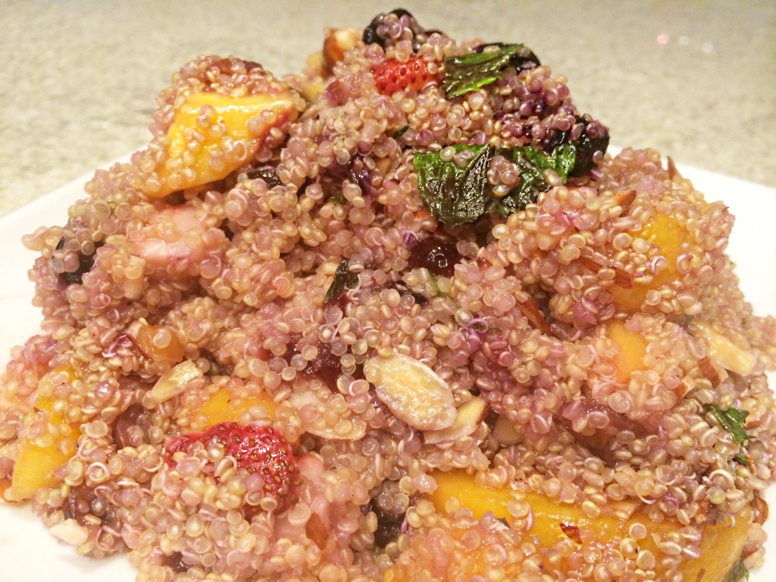 Quinoa Fruit Salad Everything Erica