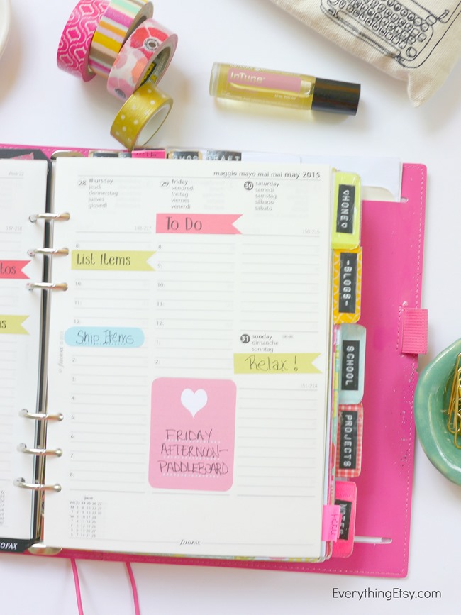 Etsy Business Planner StickersFree Printable