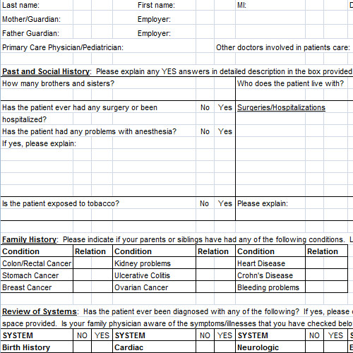 30 Anesthesia Record Template Excel