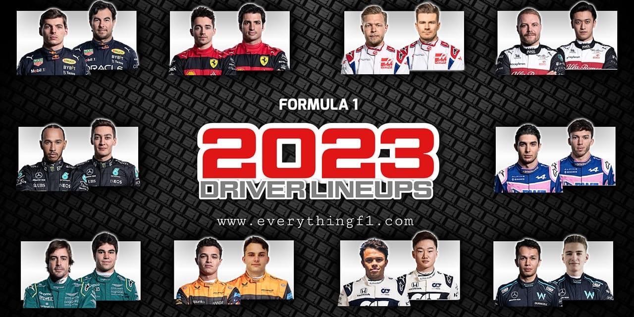 F1 2023 Driver Lineups Ranked