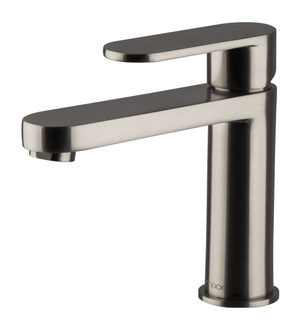 SAF1010 Saffron Basin Mixer Brushed Nickel Everything For Gas
