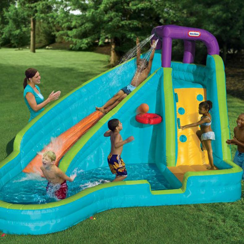 Little Tikes Slam 'n' Curve Water Slide Review & Giveaway ends 7/20
