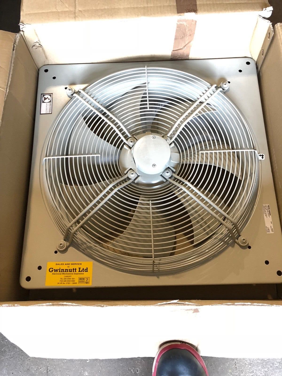 EBM ZIEHL ABEGG FE045VDQ.4F.3 AXIAL FAN, (TLO)