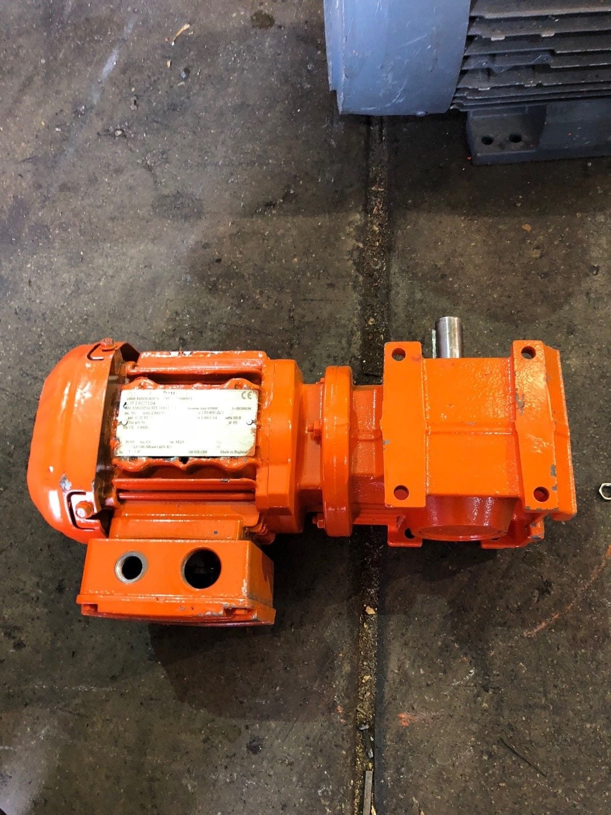 SEW EURODRIVE S37DRS71S4 GEARMOTOR 0.37KW 1380 RPM 50HZ