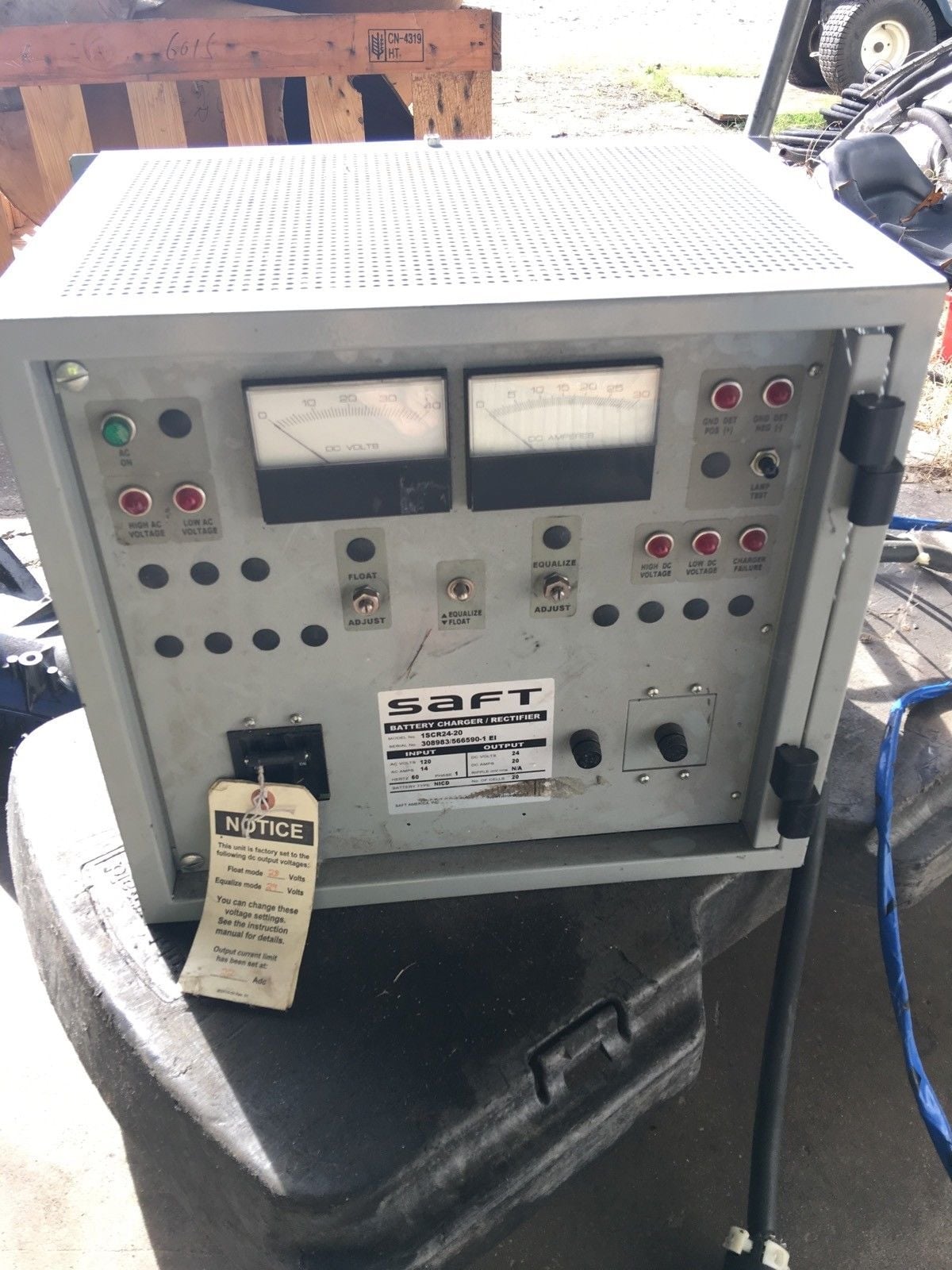 SAFT BATTERY CHARGER / RECTIFIER 1SCR420, FOR FORKLIFT BATTERYS (P3)