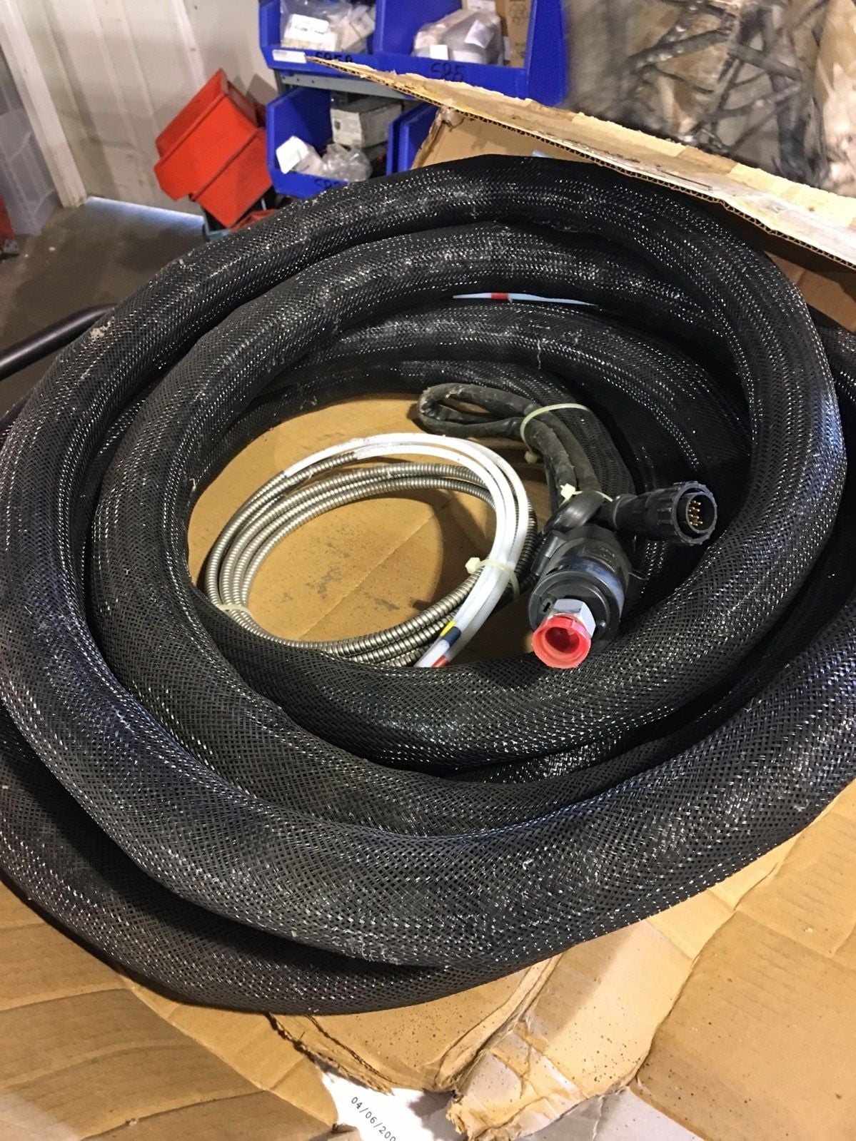 ITW DYNATEC 28088 30 FOOT HOT MELT GLUE HOSE, 4501D, (TLO)