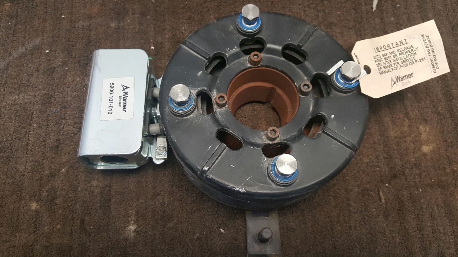 Warner Electric 24V 5392170010 FB650 Series Brake ** (B212)