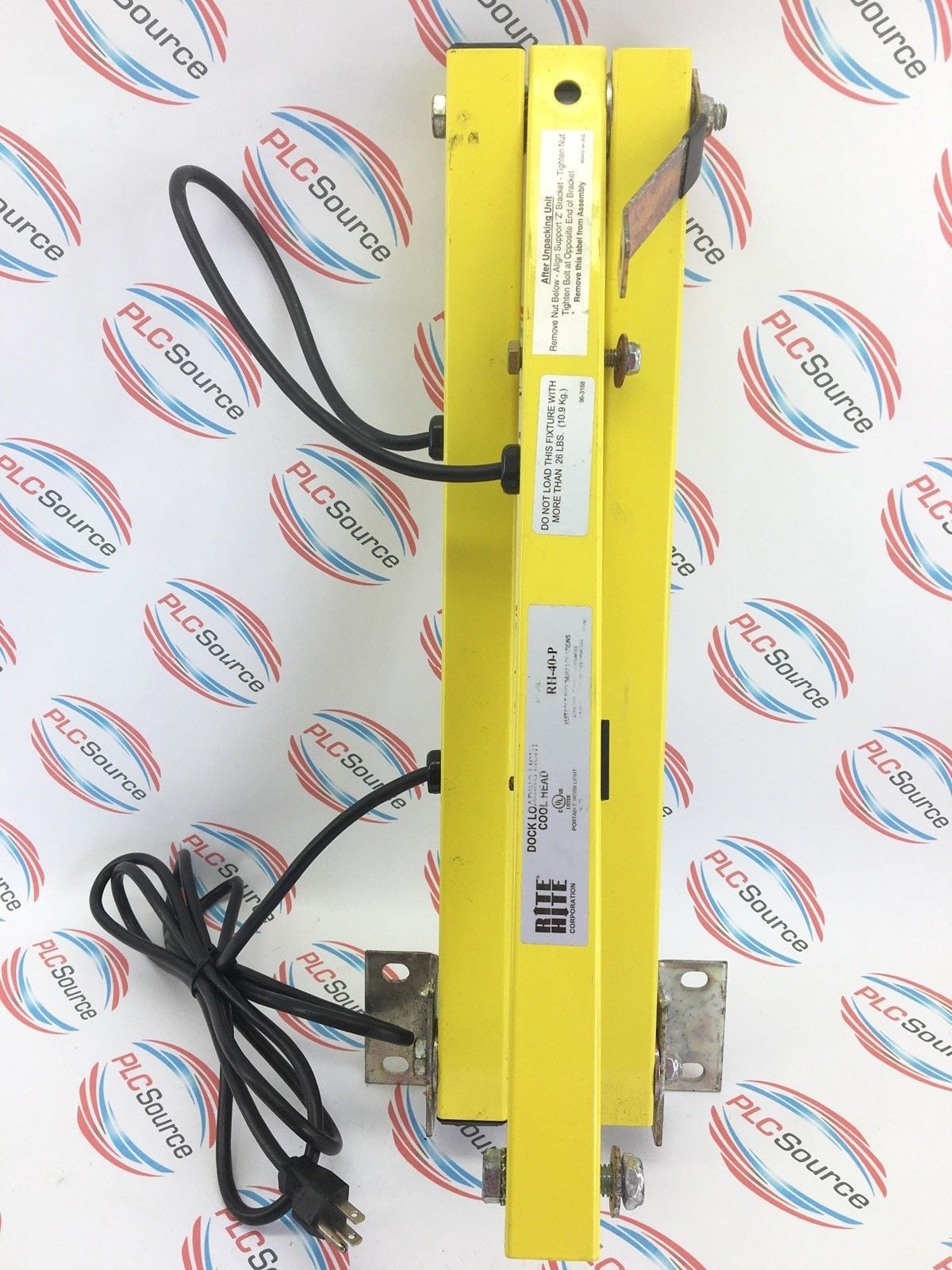 RITE HITE RH40P DOCK LOADING LIGHT COOL HEAD MOUNTING ARM (B474)