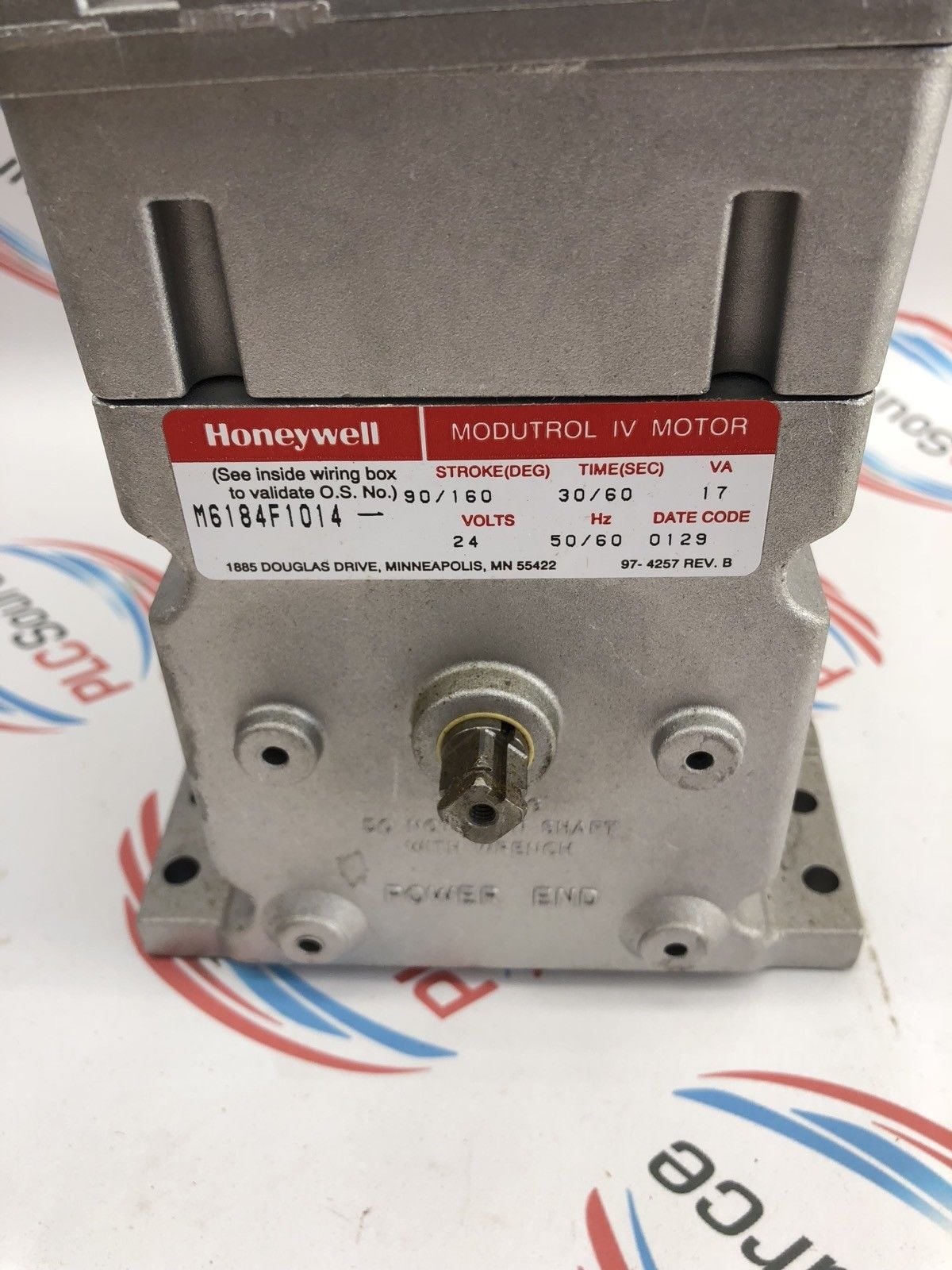 HONEYWELL M6184F1014 24V ACTUATOR FLOATING CONTROL 30/60 SECONDS