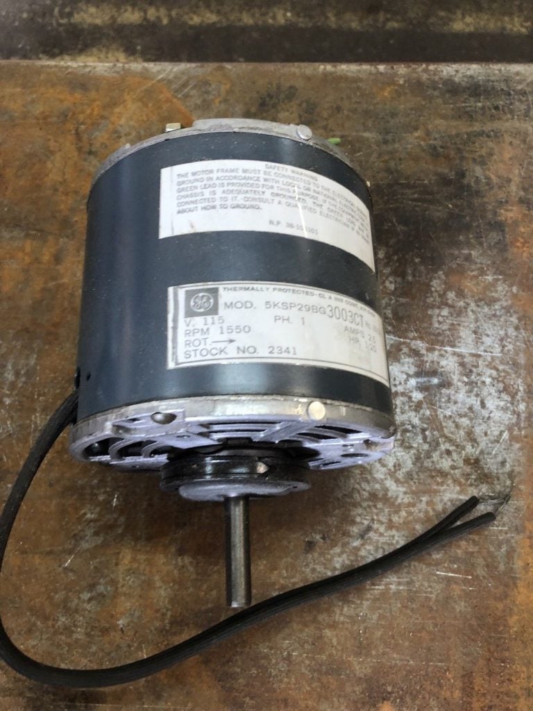 GE GENERAL ELECTRIC 5KSP29BG3003CT 5KSP29BG 1/20 HP 1550 RPM 115VAC MOTOR