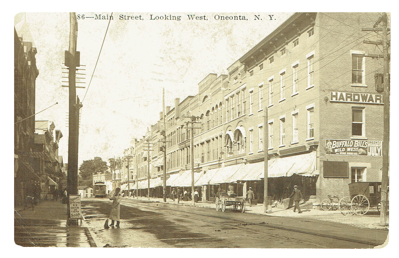 Downtown Oneonta Over 100 Years Ago Everything Oneonta, NY