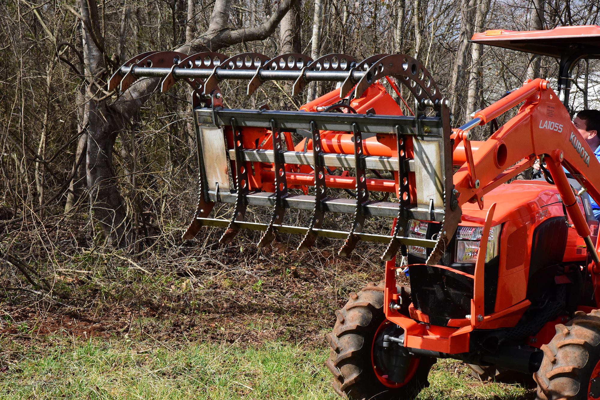 New EA 55 Inch Wicked Root Rake Grapple Everything Tractors