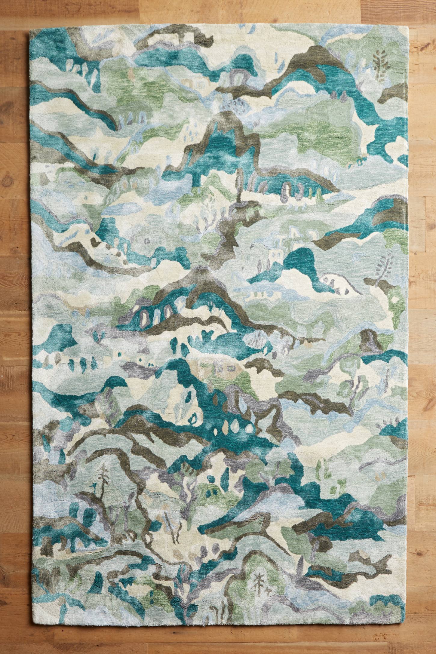 Range & Vale Rug Everything Turquoise