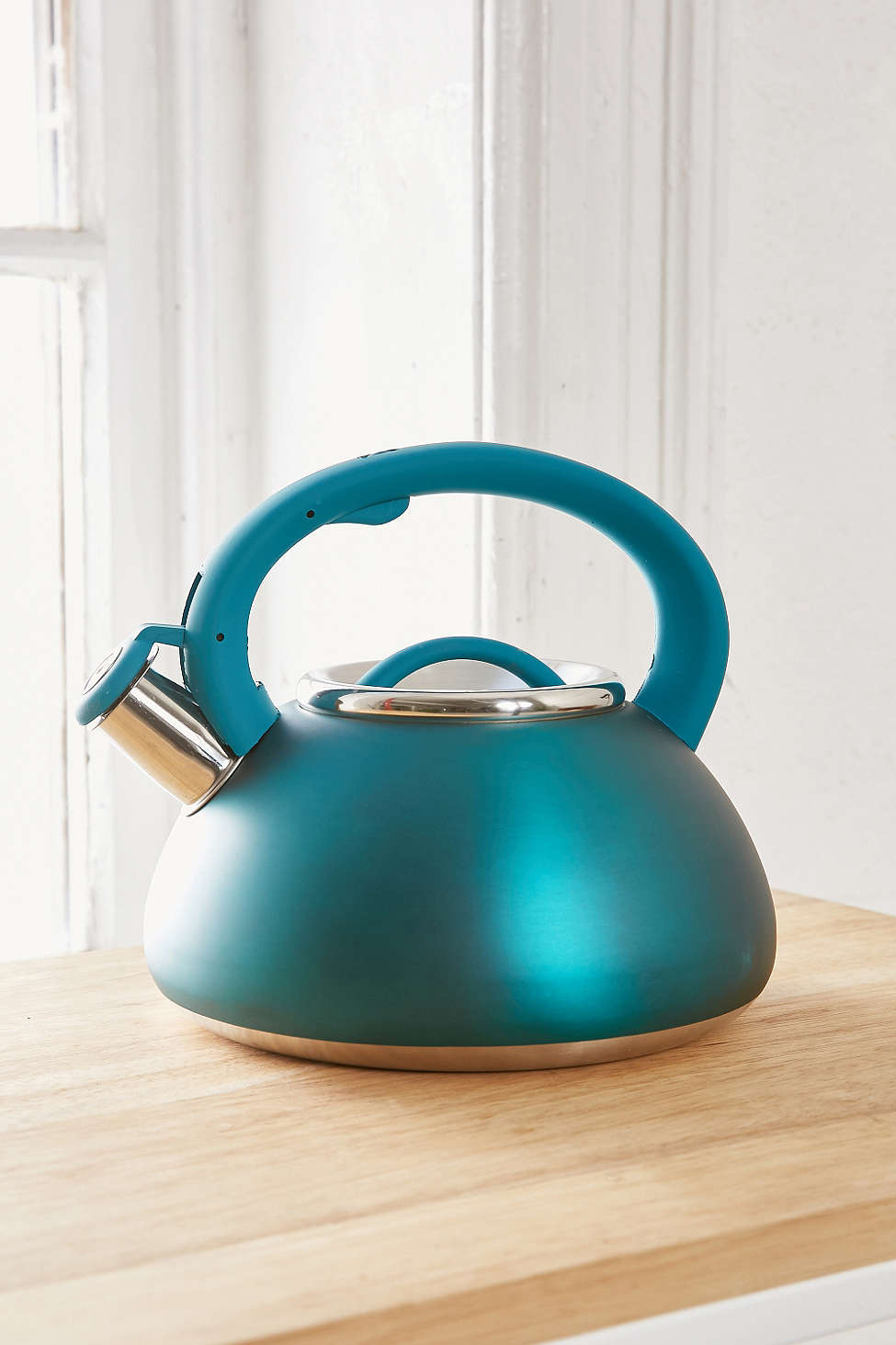 Teal Avalon Whistling Tea Kettle Everything Turquoise