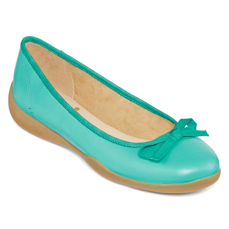 Turquoise Fiorella Ballet Flats Everything Turquoise