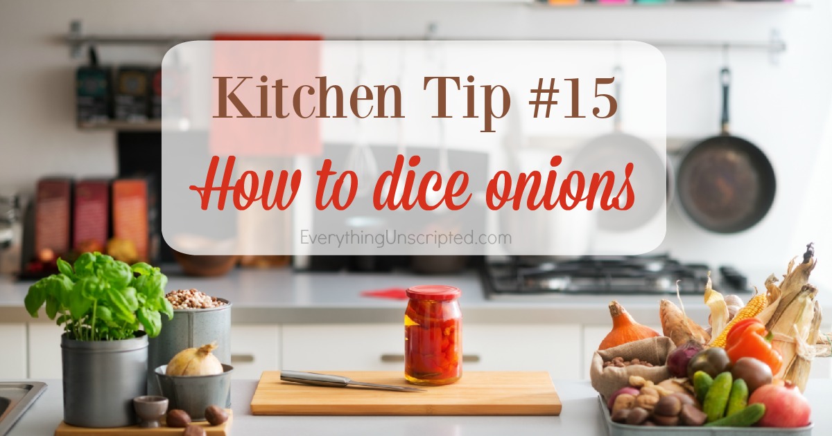 Kitchen Tip How to Dice Onions