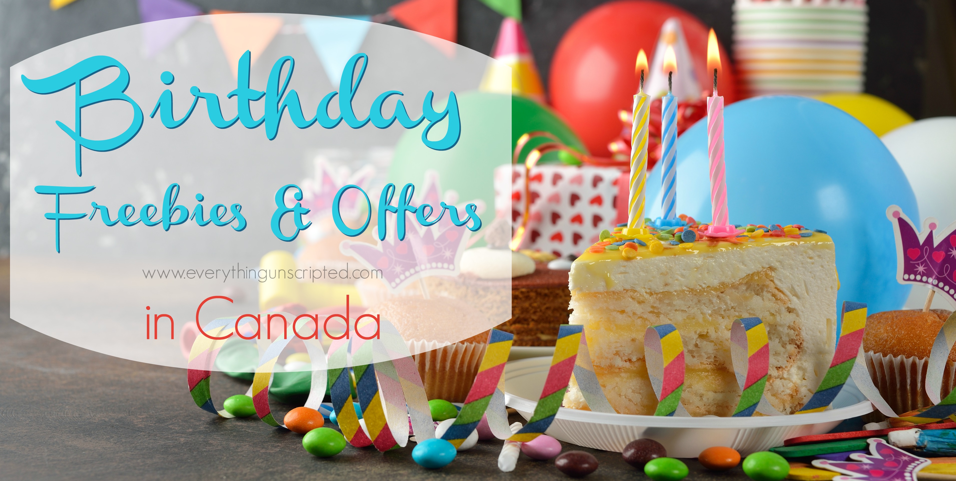 Birthday Offers in Canada