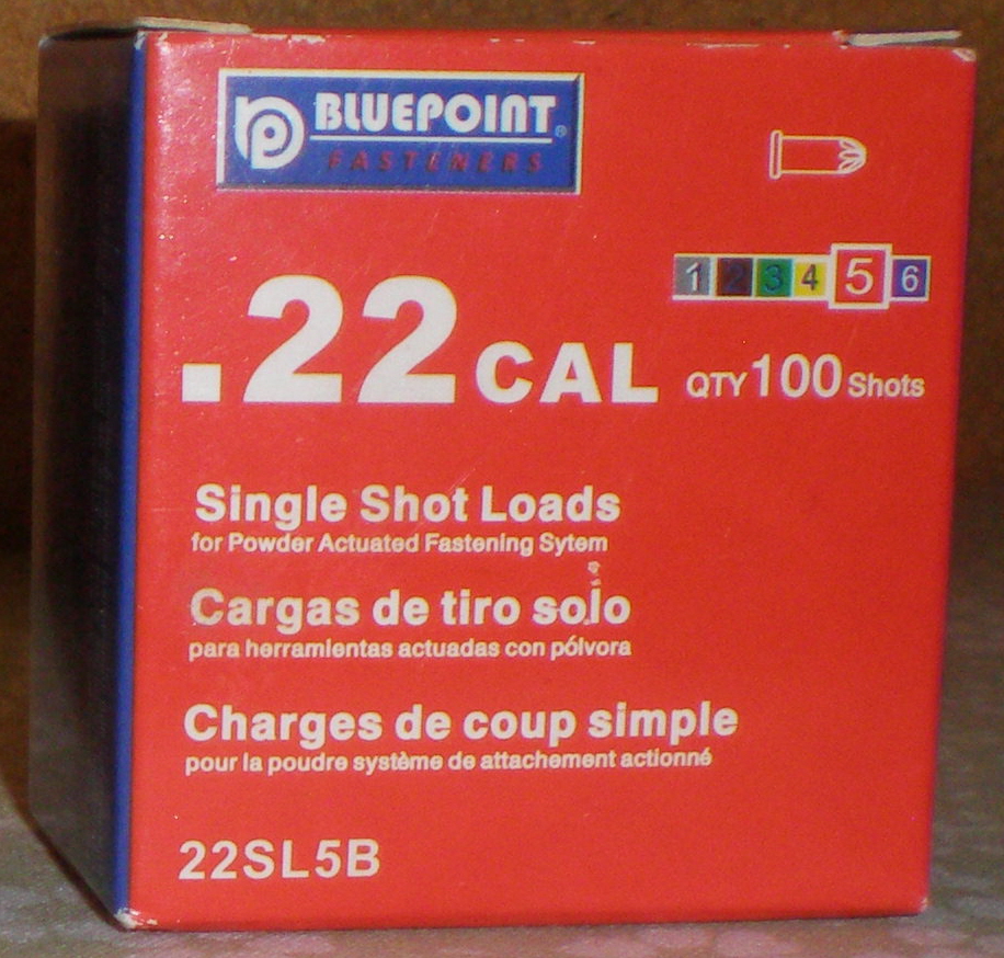 Bluepoint Blank Loads, .22 caliber, 100 ct