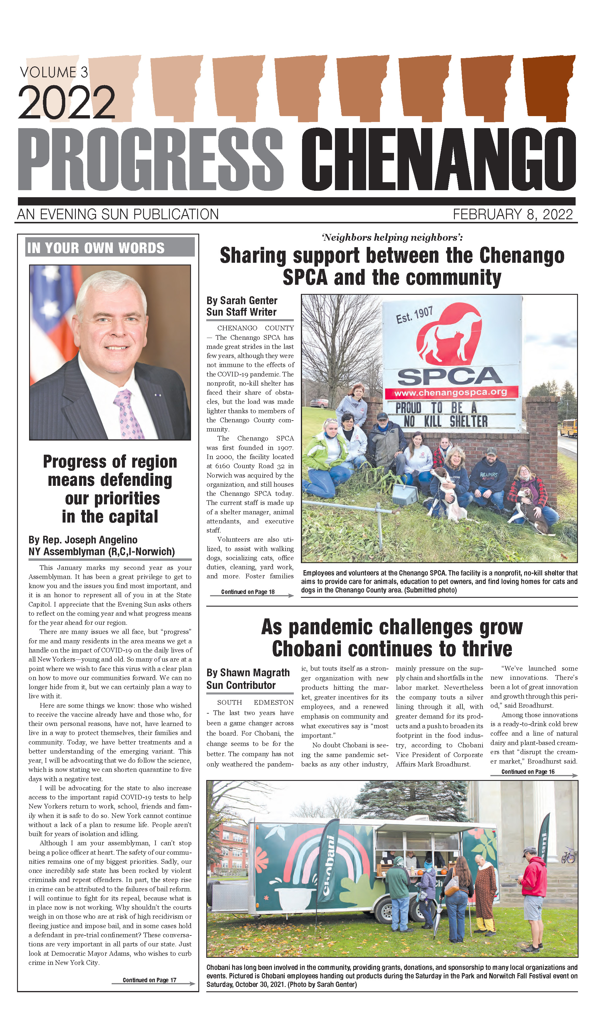 The Evening Sun Chenango County, NY's Hometown Newspaper