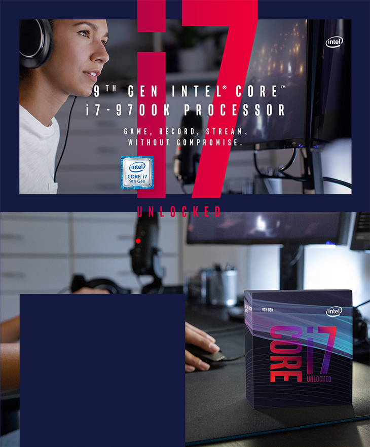Intel Core i7 9700K Processor Free Shipping Best Deal