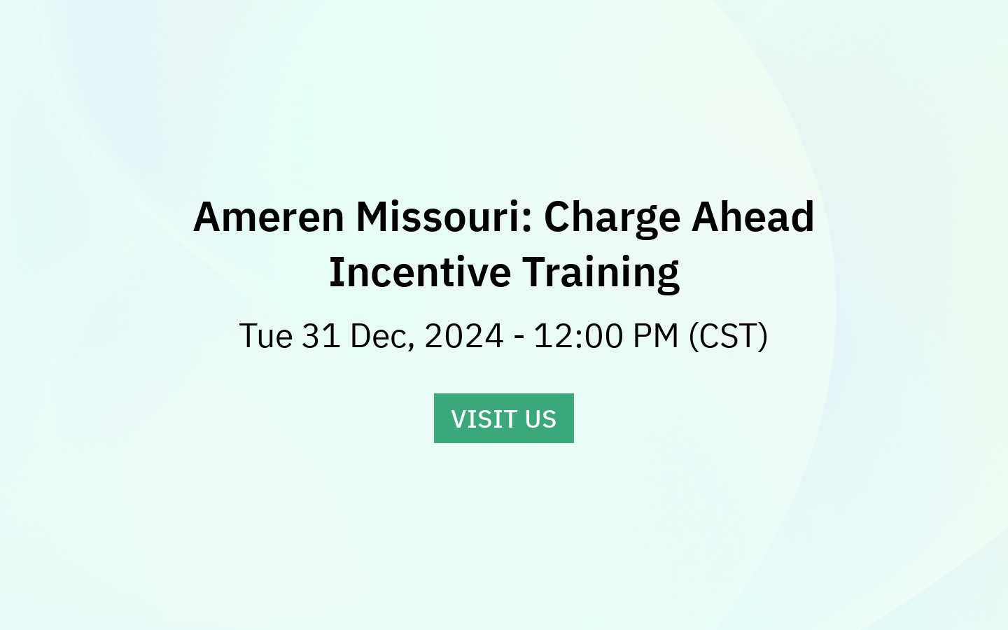 Ameren Missouri Charge Ahead Incentive Training