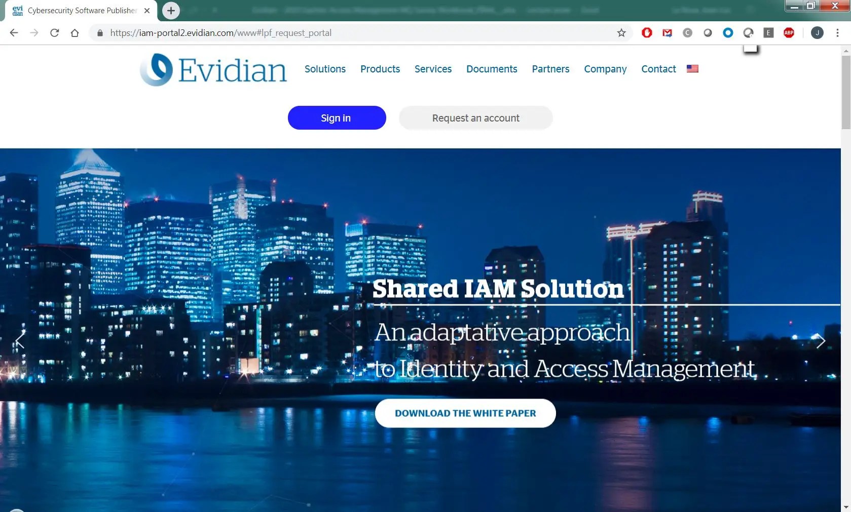 Web Access Manager Usage scenario Evidian