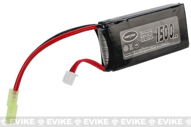 Matrix High Performance 7.4V PEQ Type Airsoft LiPo Battery